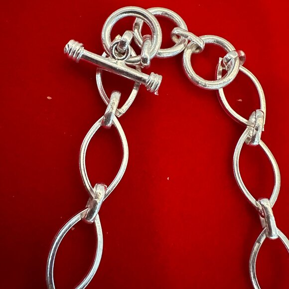 NEW - Tibetan Turquoise Handmade Sterling Adjustable Necklace - Picture 7 of 7